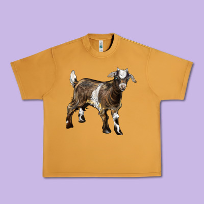 Baby Tennessee Fainting Goat Urban Heavy Tee Designed By Lillyallendesigns
