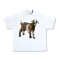 White Baby Tennessee Fainting Goat Urban Heavy Tee - LillyAllenDesigns