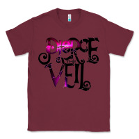Burgundy pierce the veil twhite Classic Tee - linhVisuals