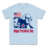Dusty Blue presidents day Classic Tee - linhVisuals