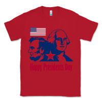 Red presidents day Classic Tee - linhVisuals