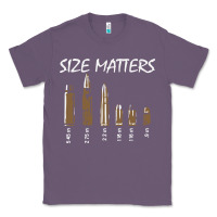 Lavender size matters Classic Tee - linhVisuals