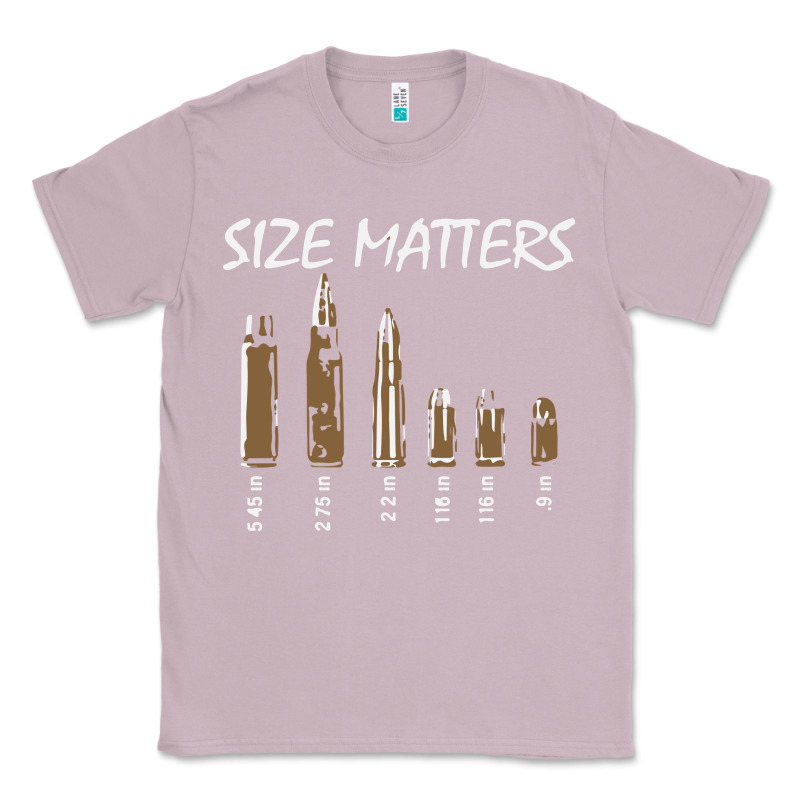 Size Matters Classic Tee by linhVisuals | Teevron