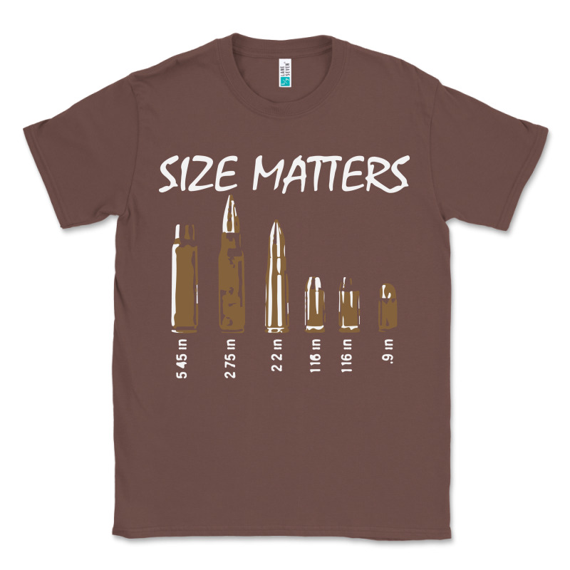 Size Matters Classic Tee by linhVisuals | Teevron