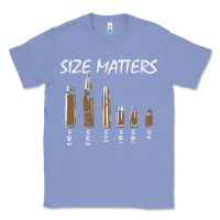 Colony Blue size matters Classic Tee - linhVisuals
