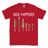 Red size matters Classic Tee - linhVisuals