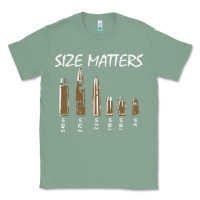 Sage size matters Classic Tee - linhVisuals