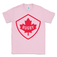 Bubblegum Pink rugby canada Classic Tee - linhVisuals