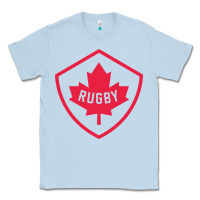 Dusty Blue rugby canada Classic Tee - linhVisuals