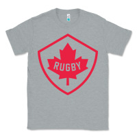 Heather Grey rugby canada Classic Tee - linhVisuals