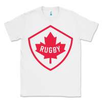 White rugby canada Classic Tee - linhVisuals