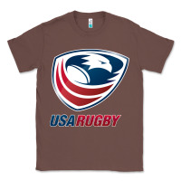 Chestnut usa rugby Classic Tee - linhVisuals