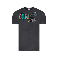 Vintage Black in christ alone Vintage Tee - RacoonDesign