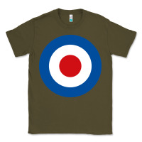 Army Green suitable-the-who-target-worn Classic Tee - linhVisuals