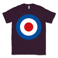 Plum suitable-the-who-target-worn Classic Tee - linhVisuals