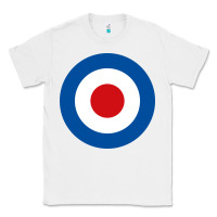 White suitable-the-who-target-worn Classic Tee - linhVisuals