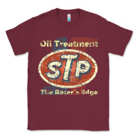 Burgundy stp    nostalgia drag racing Classic Tee - linhVisuals