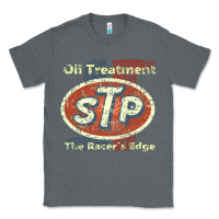 Charcoal Heather stp    nostalgia drag racing Classic Tee - linhVisuals