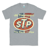 Heather Grey stp    nostalgia drag racing Classic Tee - linhVisuals