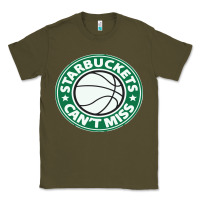 Army Green starbuckets can't Classic Tee - linhVisuals
