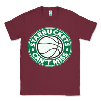 Burgundy starbuckets can't Classic Tee - linhVisuals