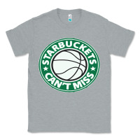 Heather Grey starbuckets can't Classic Tee - linhVisuals