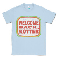 Dusty Blue welcome back, kotter Classic Tee - linhVisuals