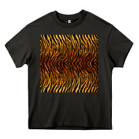 Asphalt tiger seamless pattern Heavy Core Tee - BundleAndBundleShop