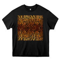 Black tiger seamless pattern Heavy Core Tee - BundleAndBundleShop
