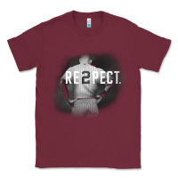 Burgundy respect derek jeter re2pect [tb] Classic Tee - linhVisuals