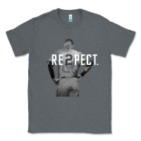 Charcoal Heather respect derek jeter re2pect [tw] Classic Tee - linhVisuals