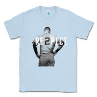Dusty Blue respect derek jeter re2pect [tw] Classic Tee - linhVisuals