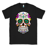Black sugar skull Classic Tee - linhVisuals