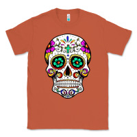 Copper sugar skull Classic Tee - linhVisuals