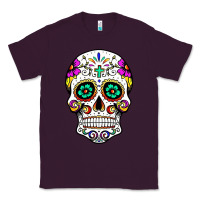 Plum sugar skull Classic Tee - linhVisuals