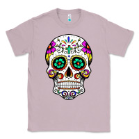 Lilac sugar skull Classic Tee - linhVisuals