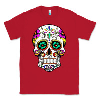 Red sugar skull Classic Tee - linhVisuals