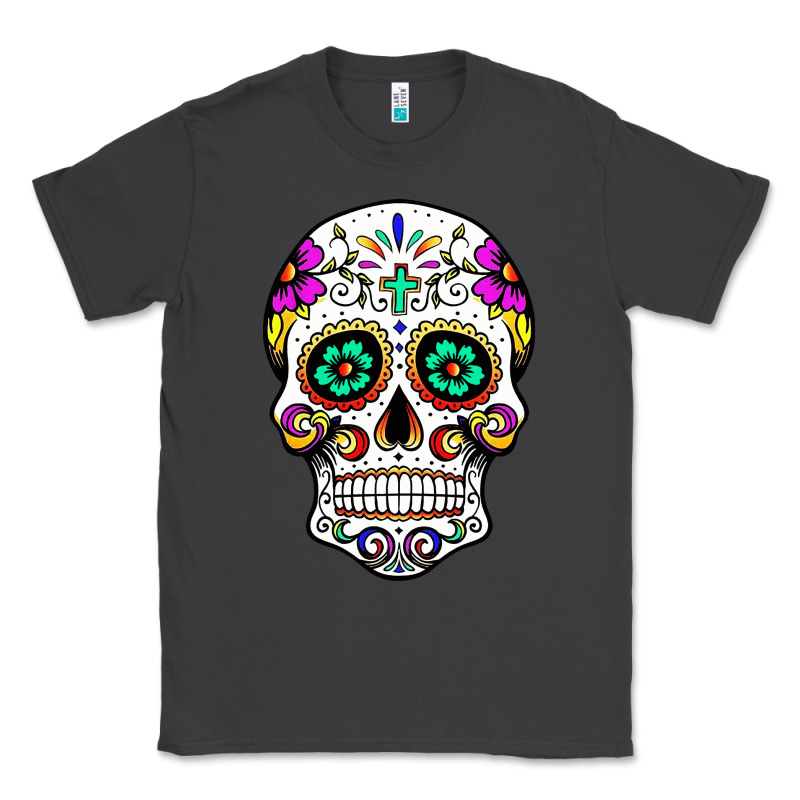 Sugar Skull Classic Tee by linhVisuals | Teevron