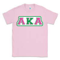 Bubblegum Pink alpha kappa aka Classic Tee - linhVisuals