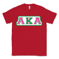 Red alpha kappa aka Classic Tee - linhVisuals