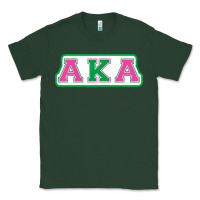 Sports Green alpha kappa aka Classic Tee - linhVisuals
