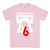 Bubblegum Pink philadelphia vintage liberty bell Classic Tee - linhVisuals