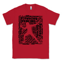 Red fencing sport Classic Tee - linhVisuals
