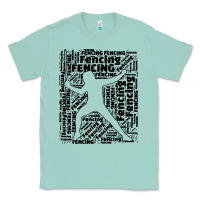 Seafoam fencing sport Classic Tee - linhVisuals