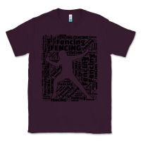 Plum fencing sport Classic Tee - linhVisuals