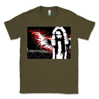Army Green Marilyns angel with scabbed wings Classic Tee - linhVisuals