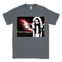 Charcoal Heather Marilyns angel with scabbed wings Classic Tee - linhVisuals