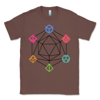 Chestnut minimal dnd Classic Tee - linhVisuals