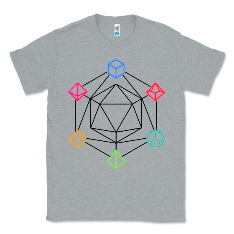 Minimal Dnd Classic Tee by linhVisuals | Teevron