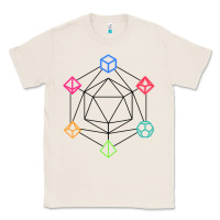 Natural minimal dnd Classic Tee - linhVisuals
